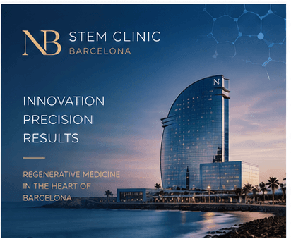 NB Stem Clinic Barcelona premium regenerative medicine visual